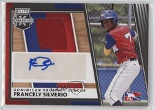 2022 Panini Elite Extra Edition Francely Silverio #DMS-FS Auto 14bn