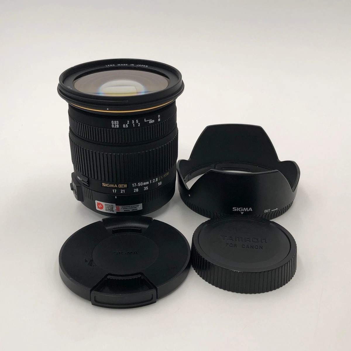 SIGMA 17-50mm F2.8 キヤノンEF用 フィルター3点セット 17-50mm Focal f/2.8 Camera Lenses for Canon for sale | eBay