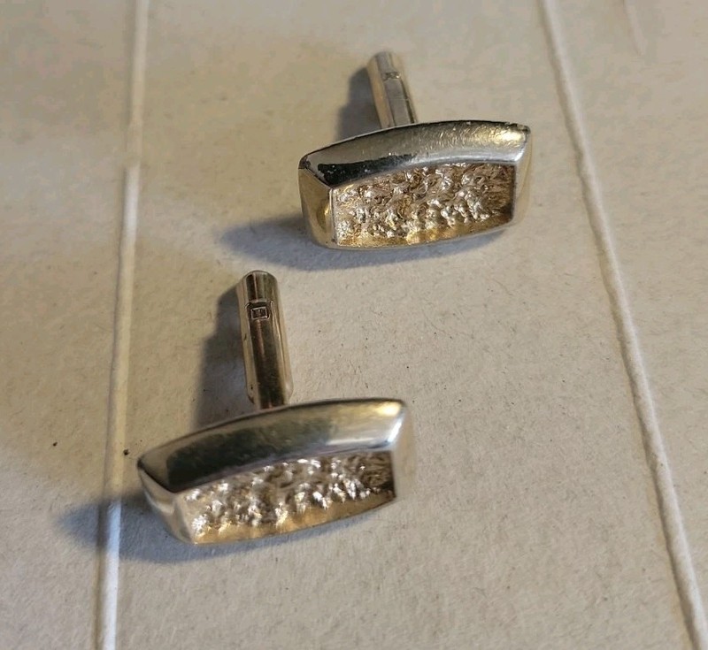 Vintage  Goldtone Cufflinks Fashion Jewelry