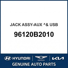 2014-2019 Kia Soul Jack Assembly-aux Usb Oem New 96120b2010 2014-2019 Kia Soul Jack Assembly-aux Usb Oem New 96120b2010