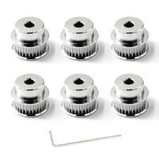 Timing Belt Pulley 36 Teeth 6.35mm Bore for 3D Printer CNC 6mm Width Belt Pac...