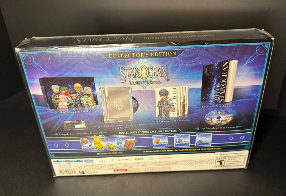 Star Ocean: Integrity And Faithlessness Collector’s Edition New Sealed - Image 4 of 4