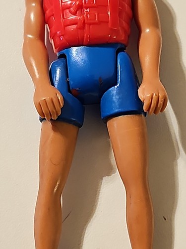 Mattel 1994 Ken Lifeguard Action Figure Happy Meal Toy - 4 25 Inches - Picture 5 of 10