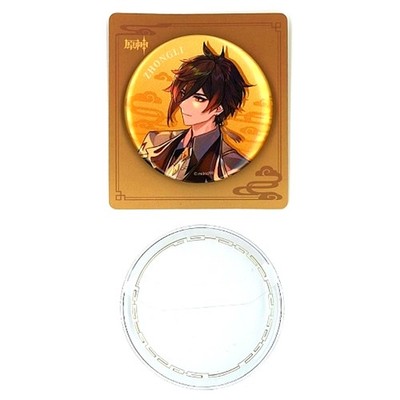 Zhongli Button Genshin Impact Jade Moon Upon a Sea of Clouds Bonus Japan U890