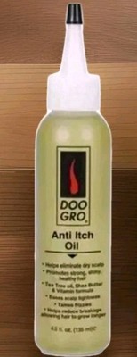 Doo Gro Anti-Itch Hair Oil Eliminate Dry Scalp Tea Tree 4.5 oz. New