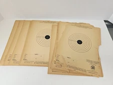 Vintage NRA targets 15ft for spring type air rifles National Target Co