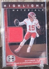2025 Panini Icon Collection Patrick Mahomes II Highlight Materials Relic #HM-3