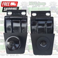 87-95 Jeep Yj Wrangler Hard Top Rear Glass Hinge Bracket Liftgate Hatch
