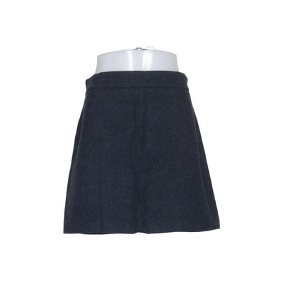 Vanilia Denim, Rock, Größe: 40, Grau, Baumwolle/Wolle, Fischgräte, Tweed #Bxu