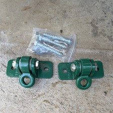 Heavy PlayStar Green Swivel Swing Hangers Brackets Set w/ Screws Bolts Hardware