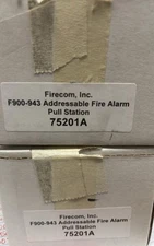 Firecom INC. F900-943 Single-Action Addressable Manual Fire Alarm Pull Station