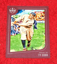 TY COBB TIGERS HOF 2019 DIAMOND KINGS VARIATIONS PLUM FRAME PARALLEL #26 (B2)