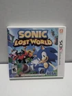 Sonic Lost World Nintendo 3DS Complete CIB Tested
