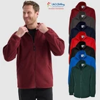 Uneek Classic Full Zip Micro Fleece Jacket Casual Work Wear Extra Warm Mens TOP