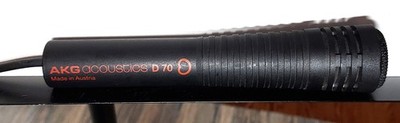 Vintage 1980's AKG Acoustics D70 Dynamic Cardioid Microphone