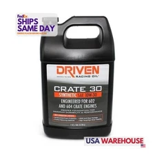 Driven Oil 22308, One Crate 30 10W30 Synthetic Oil 1 Gallon Performance Parts
