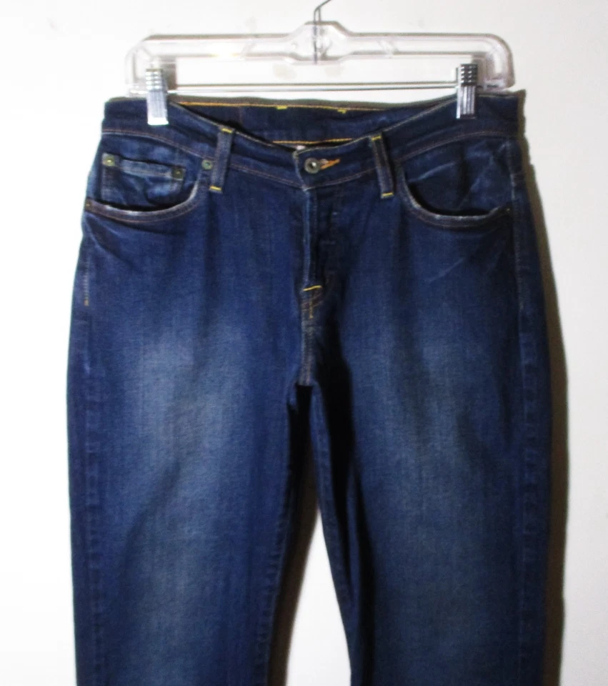 Pantalones de mezclilla para mujer LUCKY BRAND azules "Easy Rider" talla 8/29 largos Foto 2 de 4