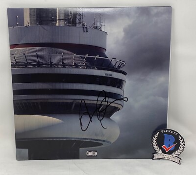Drake Signed Autographed Views Vinyl Record Album Aubrey Graham