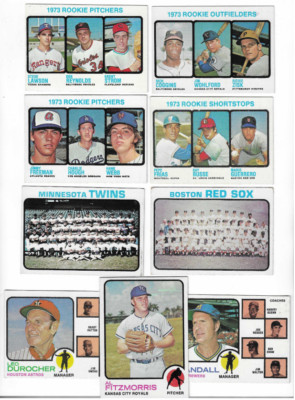 1973 Topps Baseball High Numbers #529-660 You-Pick Complete-Your-Set EX-NM-NMMT
