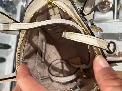 Michael Kors Avril XS Cheetah Print Leather Satchel Crossbody