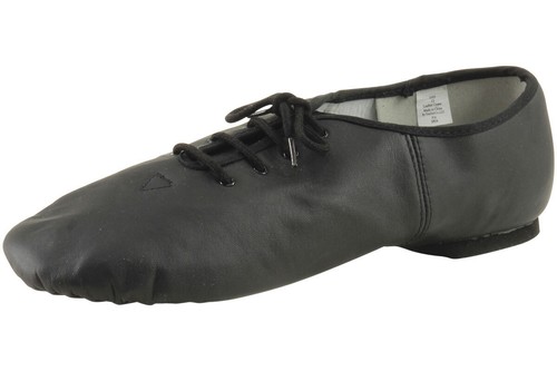 Tanzklasse Damen schwarz Schnürschuhe Jazz Tanzschuhe Gr.: 12