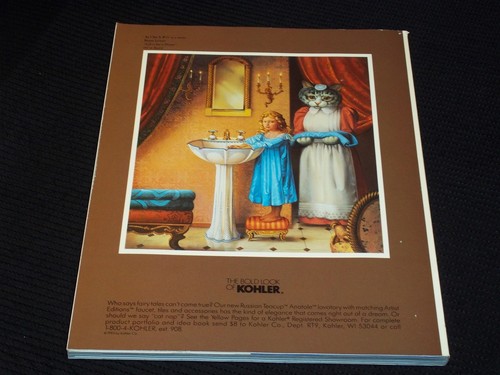 1993 NOVEMBER ARCHITECTURAL DIGEST MAGAZINE - FIONA & CHARLES ALLSOPP - E 4075 - Picture 2 of 2