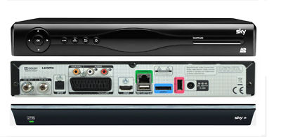 SKY Sat Twin Receiver Satellite + 2000 GB (2TB) Festplatte DVB-S2