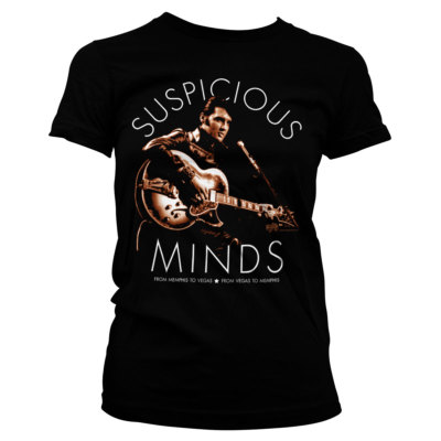 Offiziell Lizenziert Elvis Presley - Suspicious Minds Damen T-shirt S - XXL