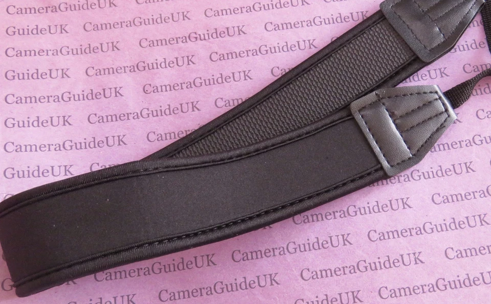 CAMERA STRAP NECK SHOULDER COMFY ANTI-SLIP STRAP NIKON CANON CAMERAS BINOCULARS - Image 3 of 4