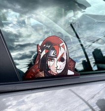 Naruto Itachi Uchiha Anime Sticker 3D Motion Car Stickers Decal NEW