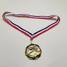 CORNHOLE BAGGO GOLD METAL MEDALLION - FREE ENGRAVING  