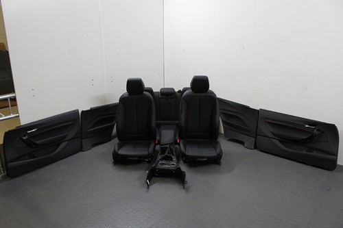 BMW 1er F21 Innenausstattung Leder Sitze Sportsitze elektrisch Memory Schwarz