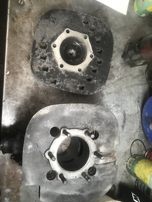 1974 Yamaha TY250 Cylinder Jug Barrell Top end with Head. Good Shape
