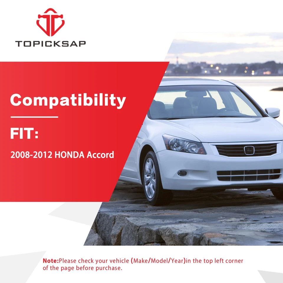 Kit de brazo de control inferior superior delantero de 12 piezas para Honda Accord 2008-2012 2,4 L 3,5 L Foto 2 de 4