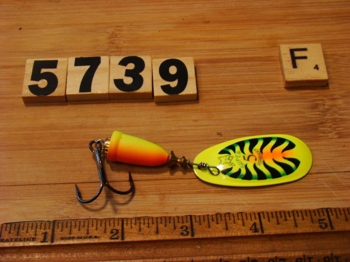 U5739 F BLUE FOX SUPER VIBREX 5 FISHING LURE | eBay