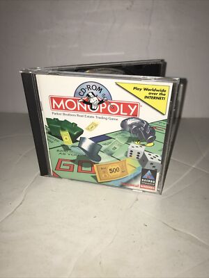 Hasbro Interactive MONOPOLY  Windows PC Computer Game CD-ROM 