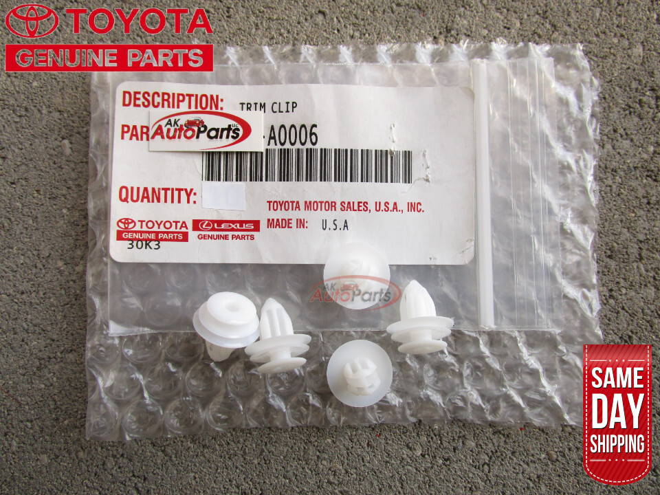 FITS: 22 - 25 TOYOTA TUNDRA INTERIOR TRIM PANEL RETAINER CLIPS QTY