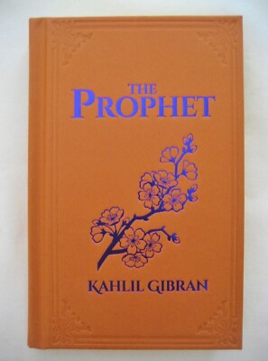The Prophet by Kahil Gibran Deluxe Compact HC Illustrated w Gilded Pages NEW