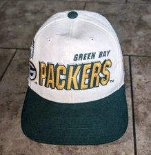 Vintage 90s Sports Specialties Pro Line Green Bay Packers Snapback Hat NFL Cap