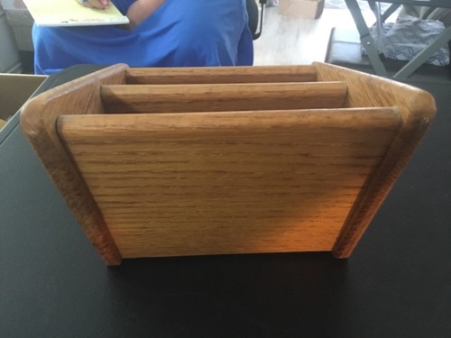 Wood 2 Tier Organizer - Picture 3 of 6