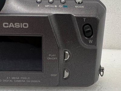 Vintage Casio QV-2000UX 3x Optical Zoom 2.1 Megapixels