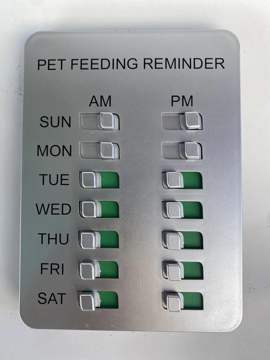 DID YOU FEED THE DOG? - Dog Feeding Reminder, The Original Feed