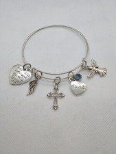 "You are always in my heart" Memorial Bracelet for loss of Brother Sympathy