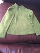 Childrens Place Size 4/5 S Quarter Zip Fleece Pullover Preowned