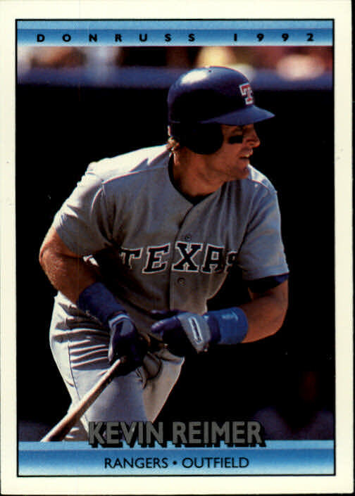 1992 Donruss Baseball "Main Set" Base Cards #251 to #500