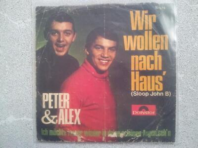 Peter & Alex - Wir wollen nach Haus' 7'' Single Beach Boys Cover (Sloop John B)
