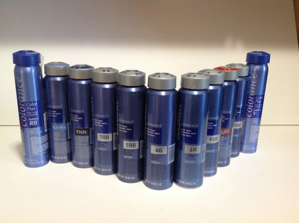 Color de cabello Goldwell Colorance COLOR DEMI (lata azul) 3,8 (4 - 10) @ Foto 4 de 4