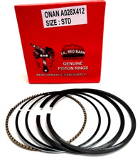 1 SET ONAN A028X412 PISTON RINGS FITS CUMMINS ONAN 4.0 &3.6 RV GENERATORS