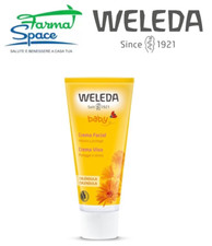 WELEDA Baby Crema Viso alla Calendula Idratante per Pelle Secca e Sensibile