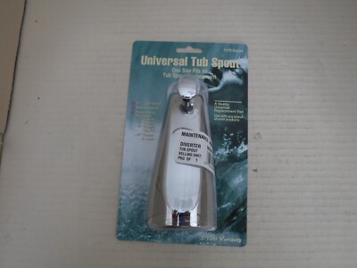 Delta 1075 Series MAINSP831CH Universal Tub Diverter Spout Chrome